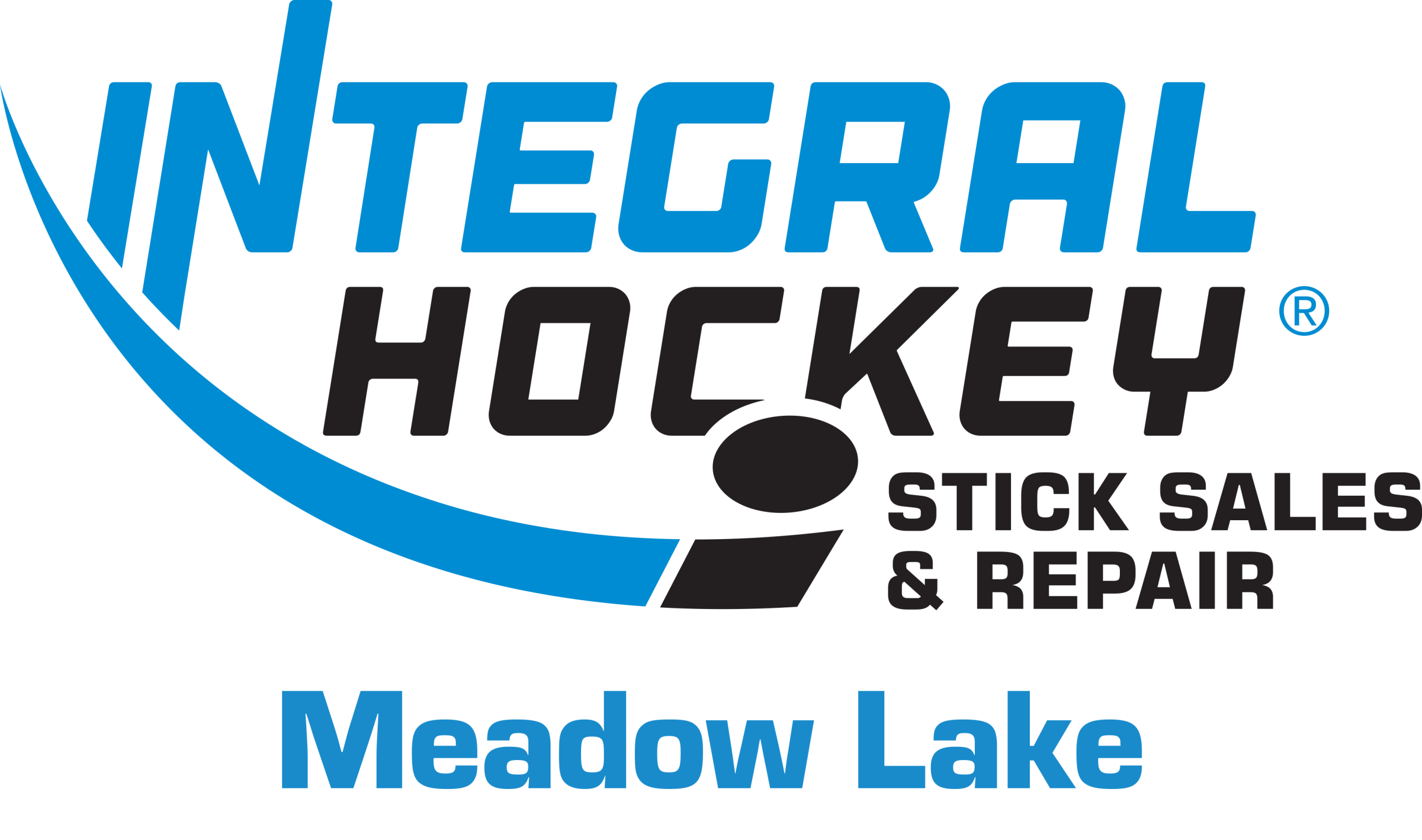 Integral Hockey Stick Sales & Repair LOCATION NAME Logo